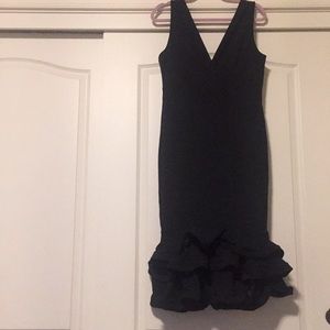 Body con ruffle dress